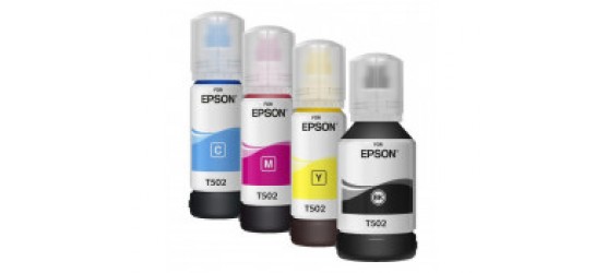 Complete set of 4 Epson 502 Compatible Inkjet Cartridges